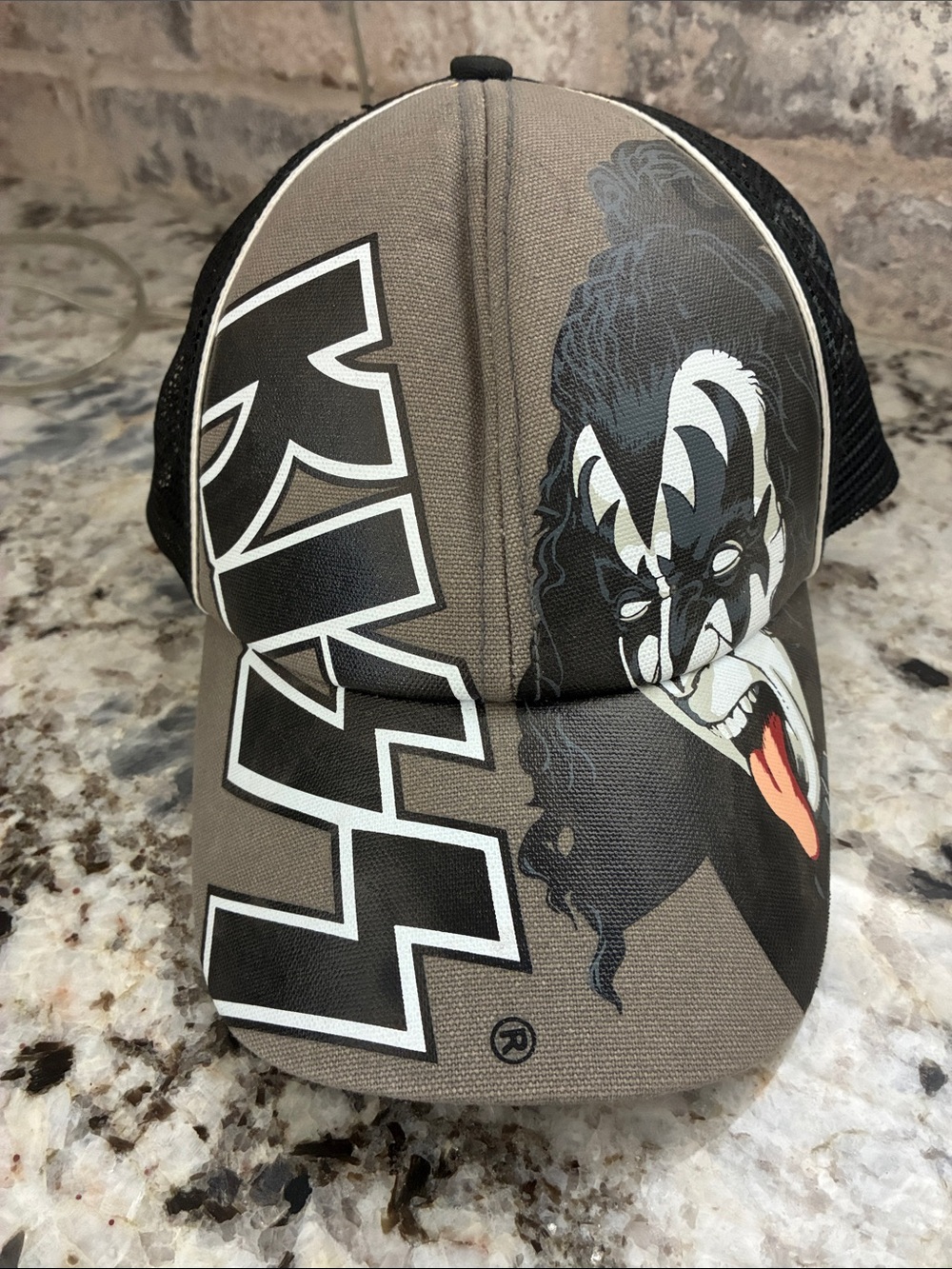Kiss Bio Domes Gene Simmons 2002 Trucker Hat
